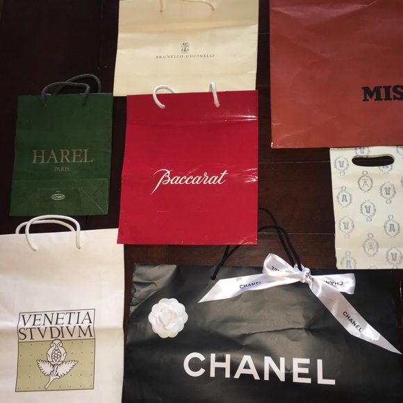 Other, Designer Shopping Bags